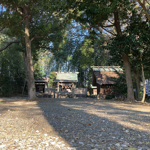 初生衣神社本殿